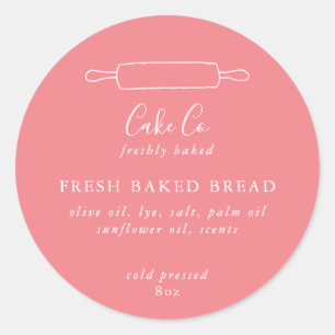 Pegatina Redonda Pegatinas de procesamiento de datos personalizable