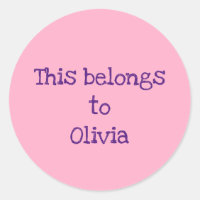 Pegatinas de propiedades personalizadas