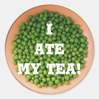 Pegatina Redonda Pegatinas de recompensa