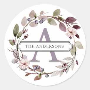 Pegatina Redonda Pegatinas de ronda inicial personalizados