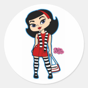 Pegatina Redonda Pegatinas de Scorpio