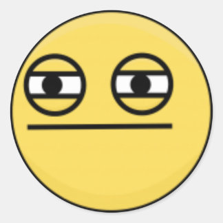 Pegatina Redonda Pegatinas de squint