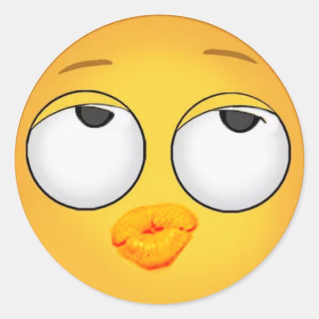 Pegatina Redonda Pegatinas de Steups (Anverso)