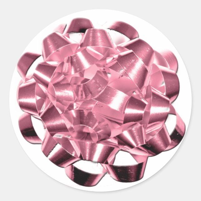 Pegatina Redonda Pegatinas de tarjetas de temporada para Navidades  (Anverso)