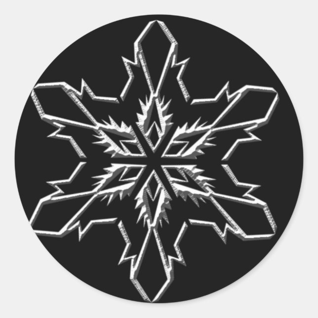 Pegatina Redonda Pegatinas de tarjetas de vacaciones (Anverso)