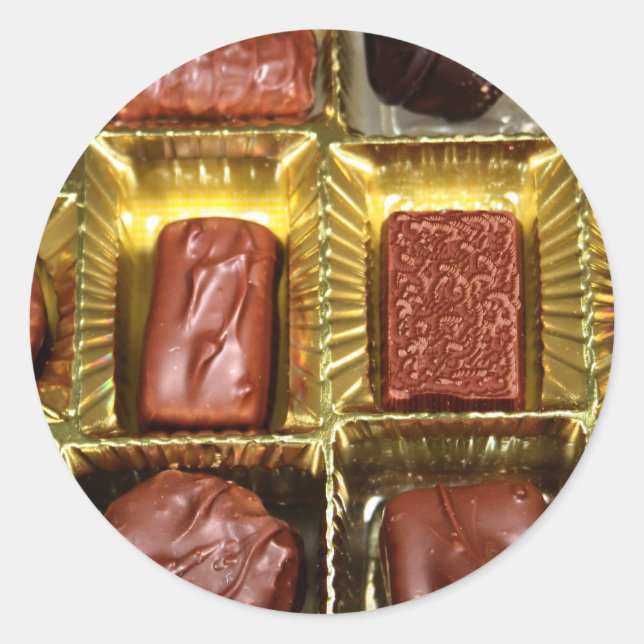 Pegatina Redonda Pegatinas de tarjetas de vacaciones Personalizados (Anverso)