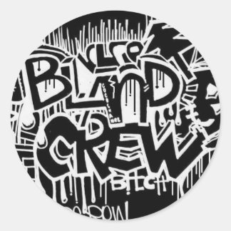 Pegatina Redonda pegatinas de tierra batida