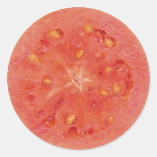 Pegatina Redonda pegatinas de tomate
