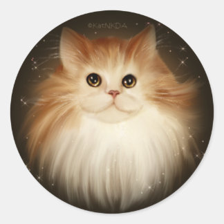 Pegatina Redonda Pegatinas de Topaz