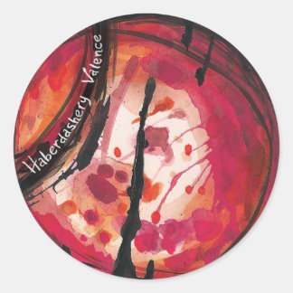 Pegatina Redonda Pegatinas de Valence