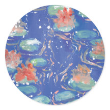 Pegatinas de Water Lilies