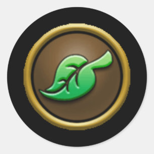 Pegatina Redonda Pegatinas de Wizard101 Life School