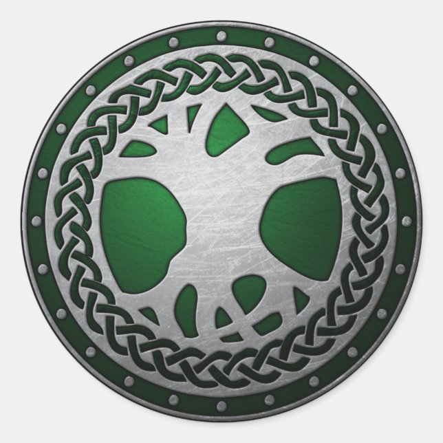 Pegatina Redonda Pegatinas del Emblem Gaiscioch (Anverso)