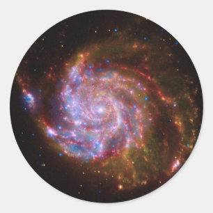 Pegatina Redonda Pegatinas del Galaxy M101