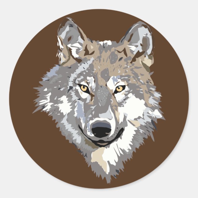 Pegatina Redonda pegatinas del mundo (Anverso)