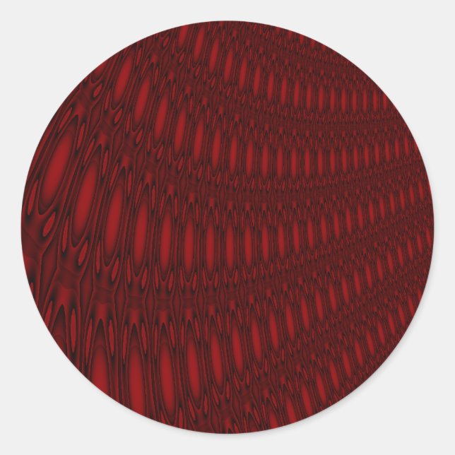 Pegatina Redonda Pegatinas del Octopus Tentacles (Anverso)