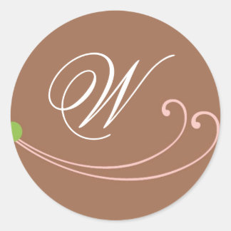 Pegatina Redonda Pegatinas Delicados