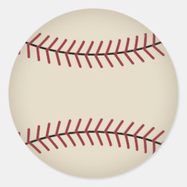 Pegatina Redonda Pegatinas deportivos de béisbol de época