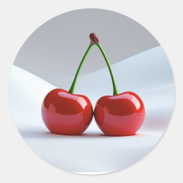 Pegatina Redonda Pegatinas estéticos para ajustar tu opinión (Anverso)