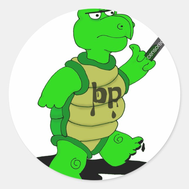 Pegatina Redonda Pegatinas Fbp (Anverso)