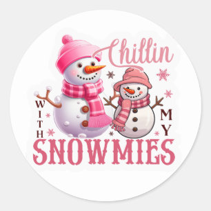 Pegatina Redonda Pegatinas festivos