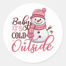 Pegatina Redonda Pegatinas festivos