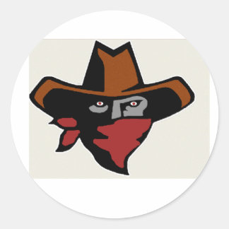 Pegatina Redonda pegatinas ilegales