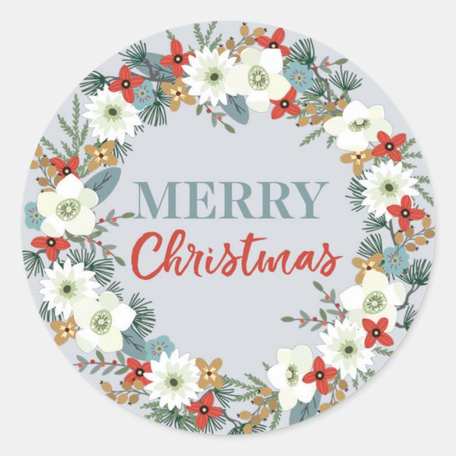 Pegatina Redonda Pegatinas indicados con letras personalizados de (Anverso)