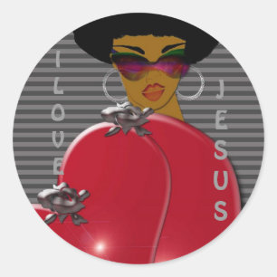 Pegatina Redonda pegatinas inspiradores