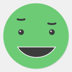 Pegatina Redonda Pegatinas inteligentes