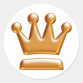 Pegatina Redonda Pegatinas King Size.