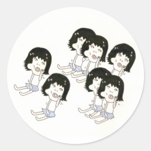 Pegatina Redonda Pegatinas maleados