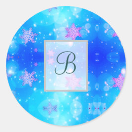 Pegatina Redonda Pegatinas Modern Elegant Luxury