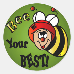 Pegatina Redonda Pegatinas motivacionales para niños