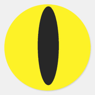 Pegatina Redonda Pegatinas oculares de Kawaii