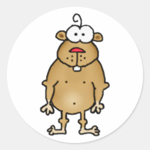 Pegatina Redonda Pegatinas personalizado Gopher