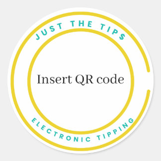 Pegatina Redonda Pegatinas QR