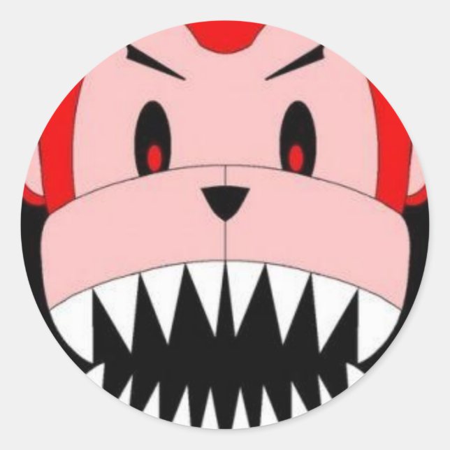 Pegatina Redonda Pegatinas redondos (Anverso)