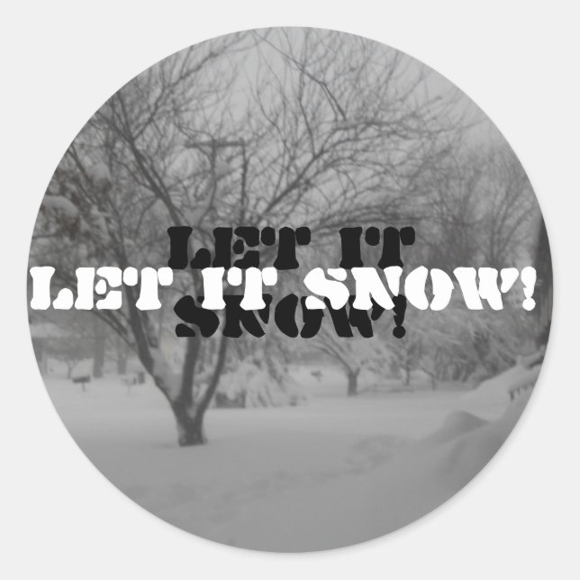 Pegatina Redonda Pegatinas redondos (Anverso)