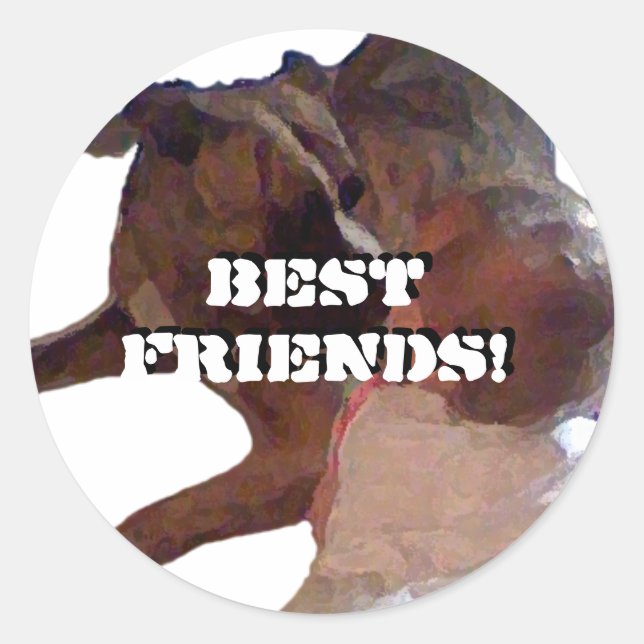 Pegatina Redonda Pegatinas redondos (Anverso)