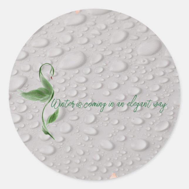 Pegatina Redonda Pegatinas redondos (Anverso)