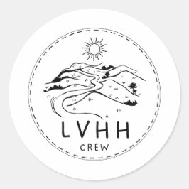 Pegatina Redonda Pegatinas redondos clásicos