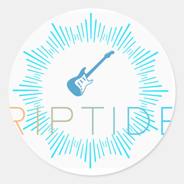 Pegatina Redonda Pegatinas redondos clásicos (Anverso)