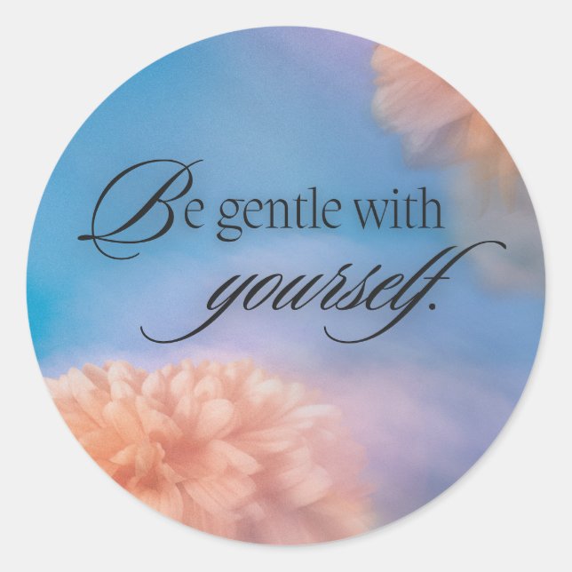 Pegatina Redonda Pegatinas redondos clásicos (Anverso)