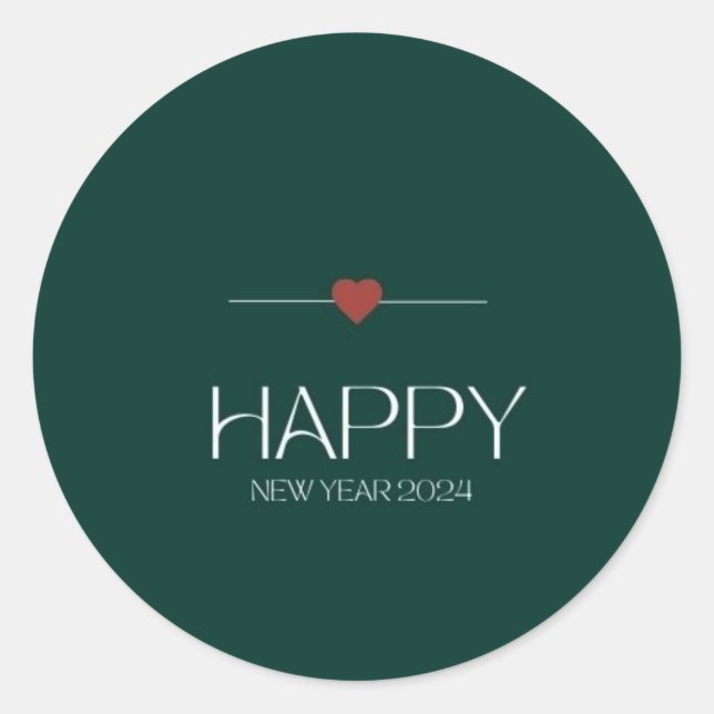 Pegatina Redonda Pegatinas redondos clásicos (Anverso)