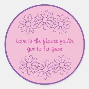 Pegatina Redonda Pegatinas redondos clásicos