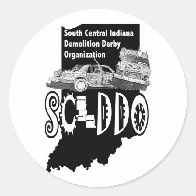 Pegatina Redonda pegatinas redondos de 3 pulgadas (Anverso)