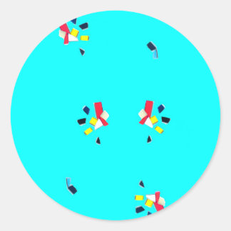 Pegatina Redonda pegatinas redondos de "Fragmentos"