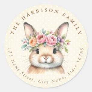 Pegatina Redonda Pegatinas redondos de nombres personalizados de co