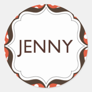 Pegatina Redonda Pegatinas redondos - sangrado total